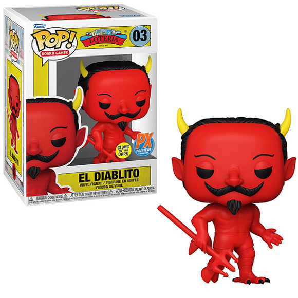 El Diablito #03 - Loteria Funko Pop! Board Games [Gitd Px Exclusive]