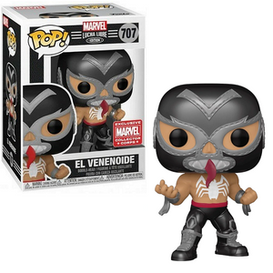 El Venonoide #707 - Marvel Lucha Libre Funko Pop! [Marvel Collector Corps Exclusive]