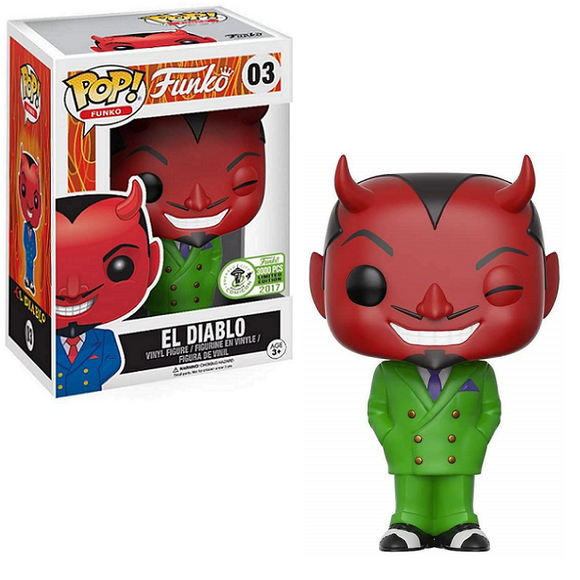 El Diablo #03 - Funko Pop! Funko [2017 ECCC Limited Edition] [Box Damage]