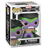 El Furioso #708 Marvel Luchadores Hulk Funko Pop in box