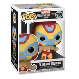 El Heroe Invicto Iron Man Funko Pop #709 in box  