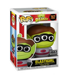 Elastigirl #767 Alien Remix Funko Pop displayed inside the box, front view