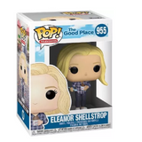 Eleanor Shellstrop #955 Funko Pop! displayed inside the box, front view