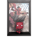 Elektra #14 Marvel Daredevil Funko Pop! Comic Covers figure with comic backdrop