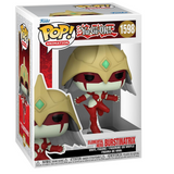 Elemental Hero Burstinatrix Funko Pop #1598 displayed inside the original Funko Pop box