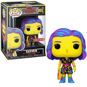 Eleven #802 - Stranger Things Funko Pop! TV [Blacklight Target Exclusive]