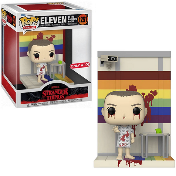 Eleven in the Rainbow Room #1251 - Stranger Things Funko Pop! Deluxe  [Target Exclusive]