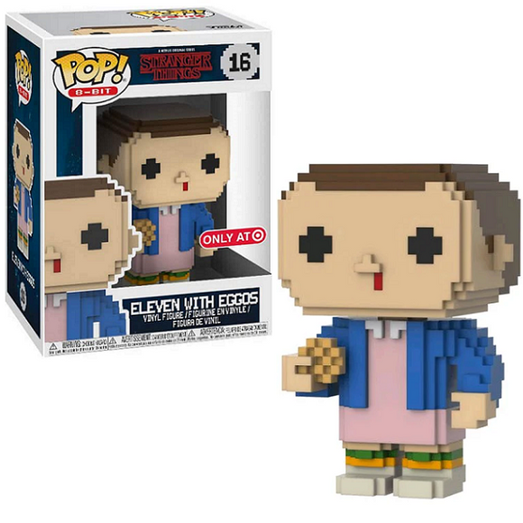 Eleven with Eggos #16 - Stranger Things Funko Pop! 8-Bit [Target Exclusive]