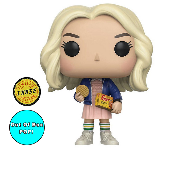 Eleven with Eggos #421 [OOB] - Stranger Things Funko Pop! TV [Chase Version]