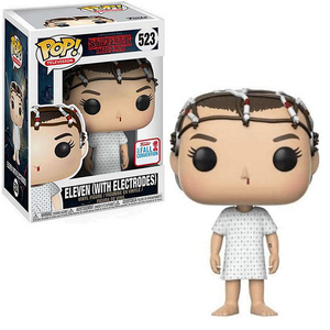 Eleven with Electrodes #523 - Stranger Things Funko Pop! TV [2017 Fall Covention Exclusive]