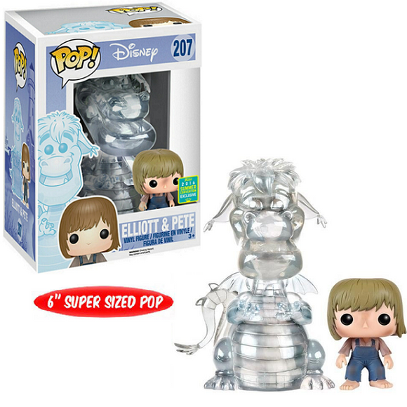 Elliot & Pete #207 - Petes Dragon Funko Pop! [6-Inch 2016 Summer Convention Exclusive] [Minor Box Damage]
