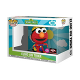 Elmo on Trike #309 Sesame Street flocked 2024 Target Con Exclusive Funko Pop Rides in box