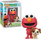 Elmo & Tango #1611 Sesame Street Funko Pop! in box and out of box