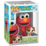 Elmo & Tango #1611 Funko Pop from Sesame Street displayed in box