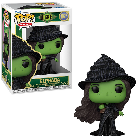 Elphaba #1925 Wicked For Good movie Funko Pop in box and out of box