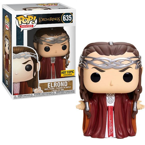Elrond #635 - Lord of the Rings Funko Pop! Movies [Hot Topic Exclusive]