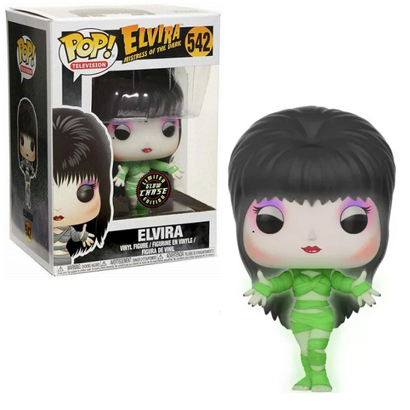 Elvira #542 - Elvira Mistress of The Dark Funko Pop! TV [GITD Chase Version]