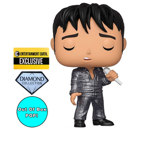 Elvis 68 Comeback Special #188 [OOB] - Elvis Presley Funko Pop! Rocks [Diamond EE Exclusive]