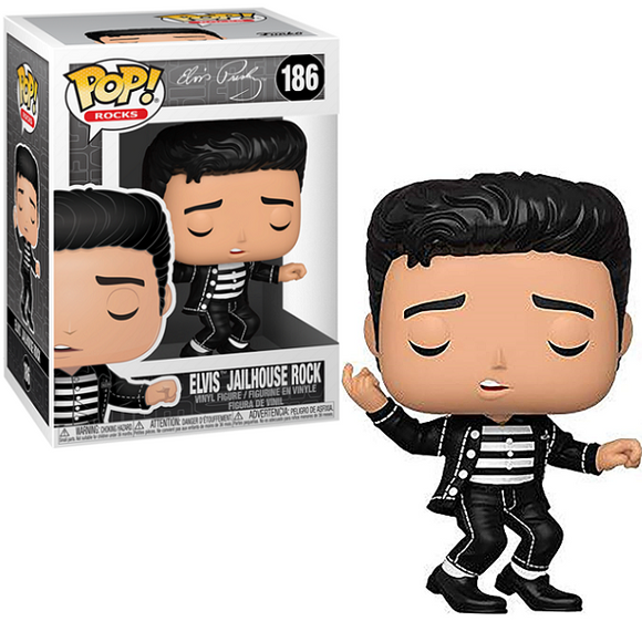 Elvis Jailhouse Rock #186 - Elvis Presley Funko Pop! Rocks