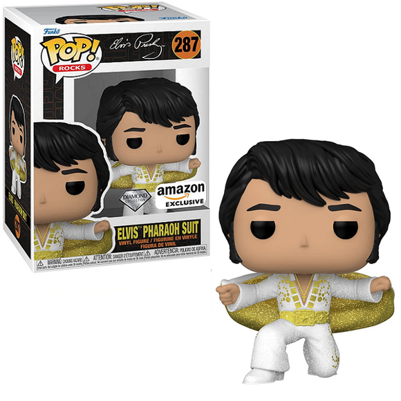 Elvis Pharaoh Suit #287 - Elvis Presley Funko Pop! Rocks [Diamond Amazon Exclusive]