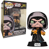 Emperor Palpatine #573 Star Wars Funko Pop! figure in and out of box
