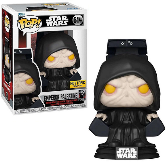 Emperor Palpatine #614 - Star Wars Funko Pop! [Hot Topic Exclusive]