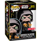 Emperor Palpatine Retro #573 Star Wars Funko Pop Target Exclusive figure in box