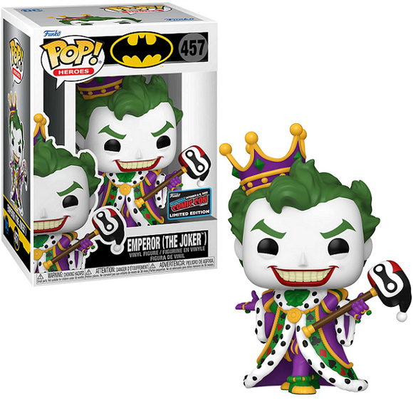 Emperor [The Joker] #457 - Batman Funko Pop! Heroes [2022 NYCC Limited Edition]