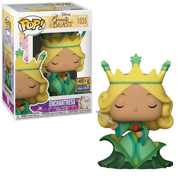 Enchantress #1035 - Beauty and the Beast Funko Pop! [2021 Wonder Con Limited Edition]