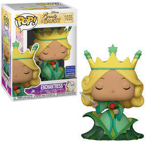 Enchantress #1035 - Beauty and the Beast Funko Pop! [2021 Wonderous Convention Limtied Edition]