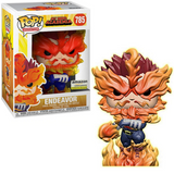 Endeavor #785 Glow in the Dark Amazon Exclusive My Hero Academia Funko Pop figure in box and out of box