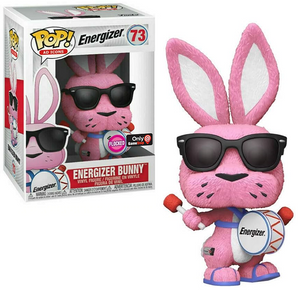 Energizer Bunny #73 - Energizer Funko Pop! Ad Icons [Flocked GameStop Exclusive]