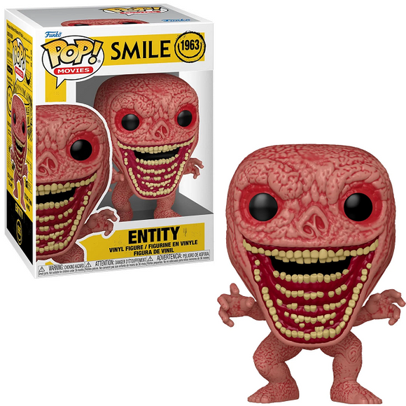 Entity #1963 Smile Funko Pop in box and out of box