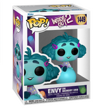 Envy On Memory Orb #1449 Disney Inside Out 2 Funko Pop! figure inside display box.