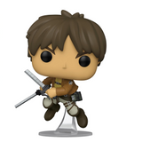 Eren Jaeger #1321 Attack on Titan Funko Pop Animation figure out of box front view