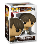 Eren Jaeger #1321 Attack on Titan Funko Pop Animation figure in original box front view