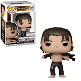 Eren Yeager #1321 Metallic Amazon Exclusive Attack on Titan Funko Pop figure in box and out of box