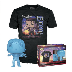 Eren With Marks - Attack On Titan Funko Pop! & Tee [Size-L]
