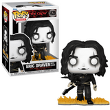 Eric Draven with Crow #1429 The Crow Funko Pop Movies figure in box and out of box