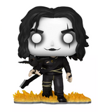 Eric Draven with Crow #1429 Funko Pop! figure shown out of the box, front view