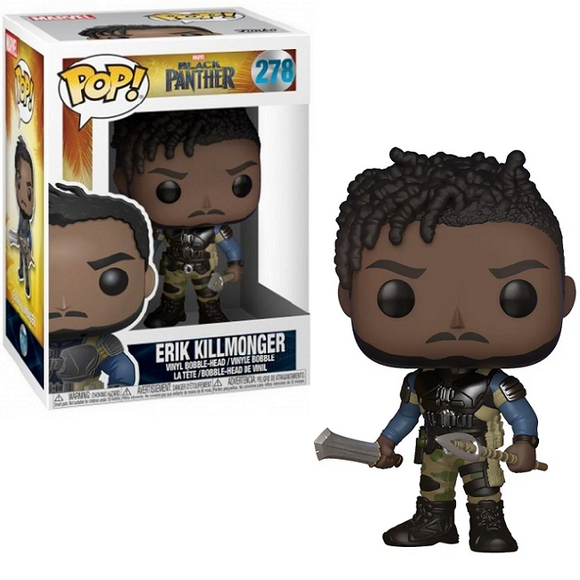 Erik Killmonger #278 - Black Panther Funko Pop!