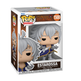 Estarossa #1500 Seven Deadly Sins Funko Pop displayed inside the box, front view