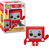 Etch A Sketch #130 Funko Pop in box and out of box
