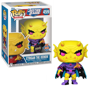 Etrigan the Demon #459 - Justice League Funko Pop! Heroes [Blacklight Chase Px Exclusive]