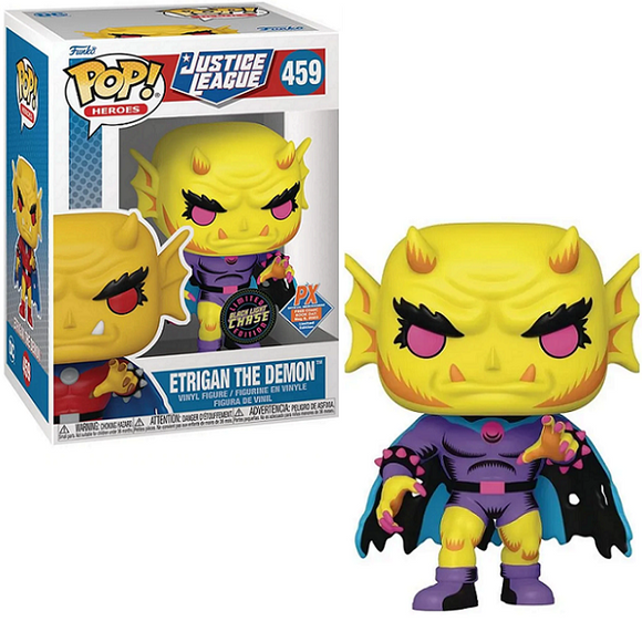 Etrigan the Demon #459 - Justice League Funko Pop! Heroes [Blacklight Px Exclusive Chase]