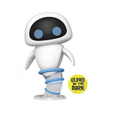 Eve #1116 WALL-E Funko Pop figure shown out of the box, front view