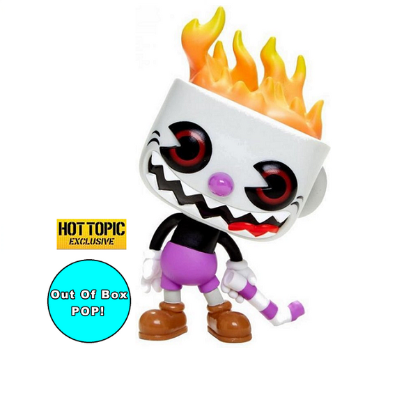 Evil Cuphead #417 [OOB] - Cuphead Funko Pop! Games [Hot Topic Exclusive]