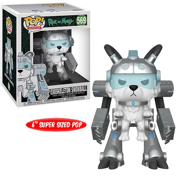 Exoskeleton Snowball #569 - Rick & Morty Funko Pop! Animation [6-Inch]