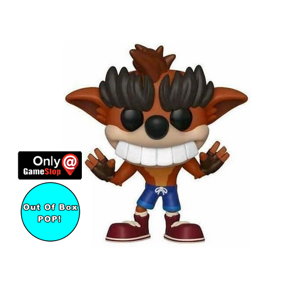 Fake Crash Bandicoot #422 - Crash Bandicoot Funko Pop! Games [GameStop Exclusive] [OOB]