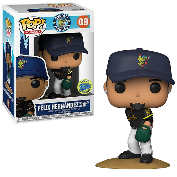 Felix Hernandez Specialty Jersey #09 – Everett Aquasox Funko Pop! Aquasox [Funko Field Limited Edition]